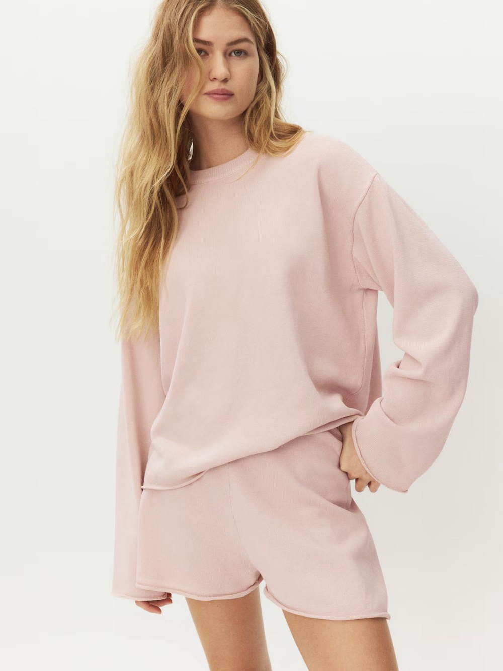 Light Yellow Crewneck Sweater